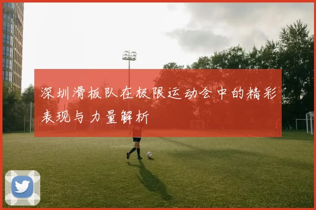 深圳滑板队在极限运动会中的精彩表现与力量解析