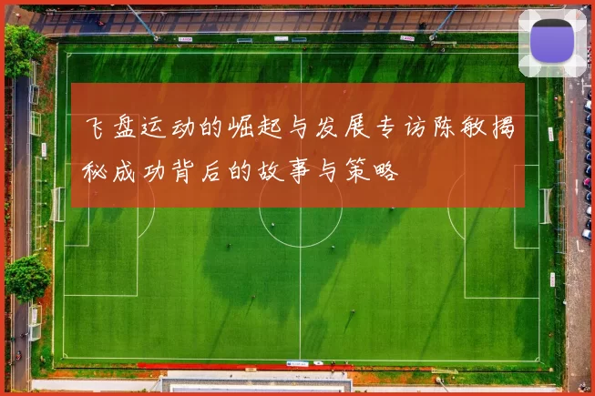 飞盘运动的崛起与发展专访陈敏揭秘成功背后的故事与策略